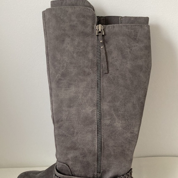 SO Kohl’s Odettawcgrey Knee High Boots - Picture 7 of 14